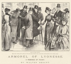 Armorel de Lyonesse, Un Romance de Hoy, por Walter Besant de Frederick Barnard